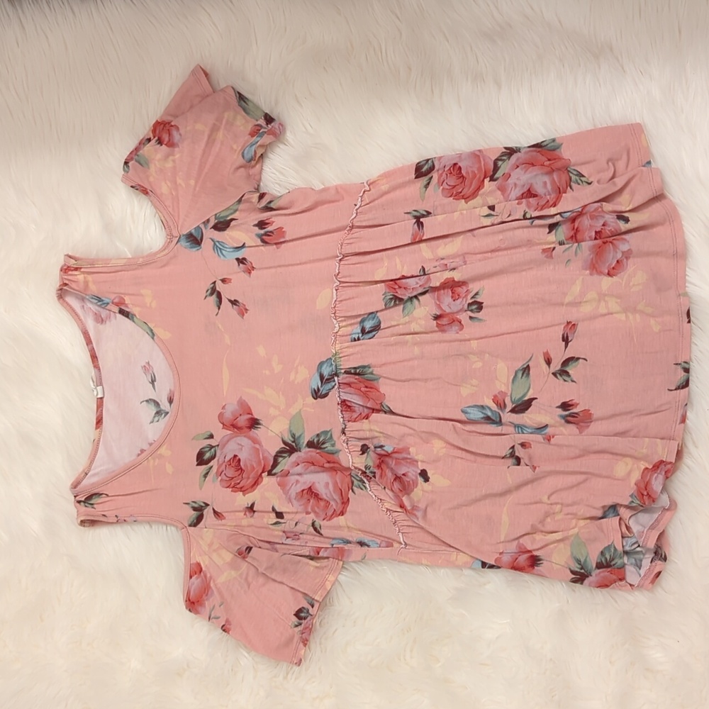 GUC Pinkblush Pink Floral Top